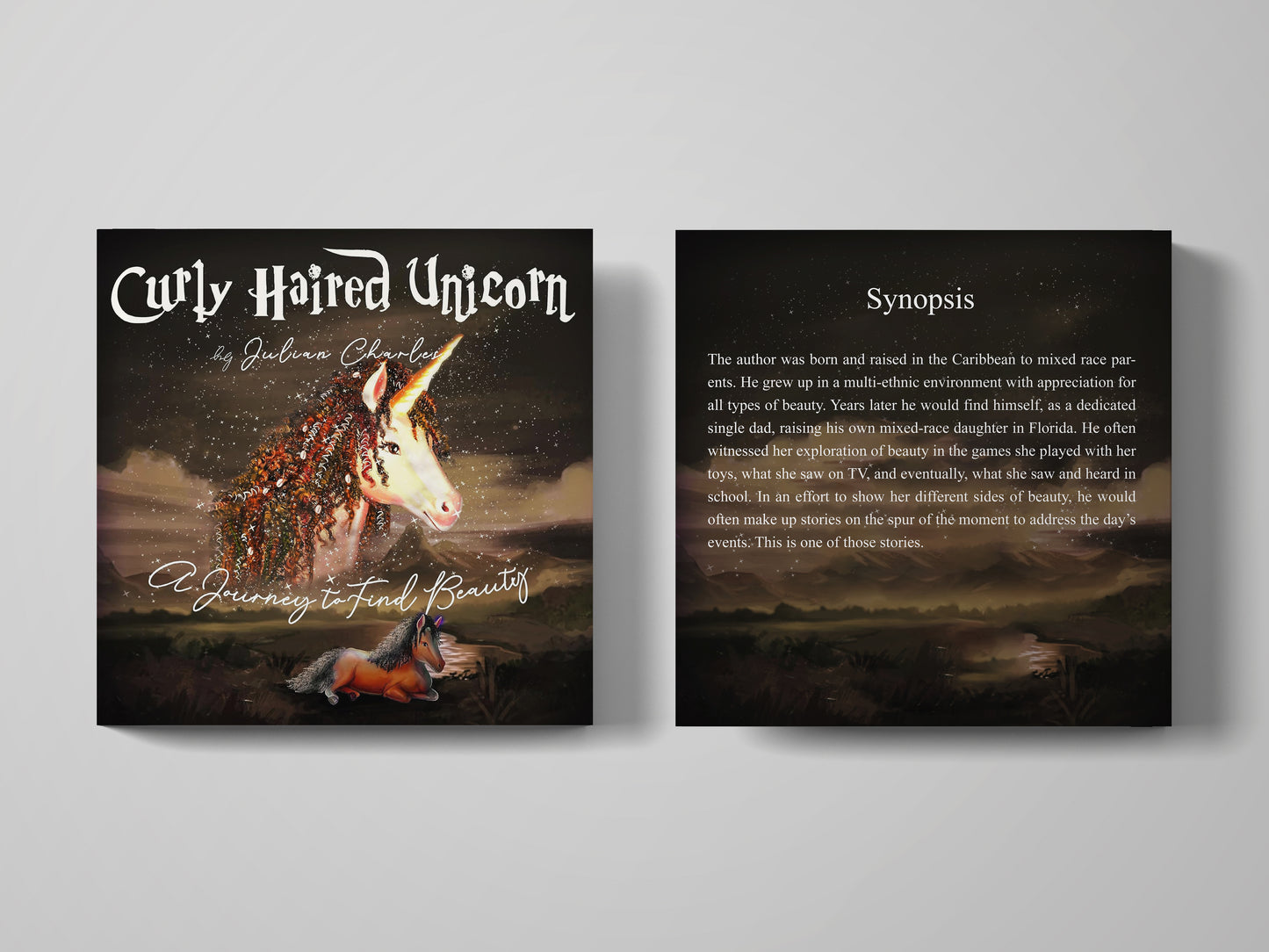 The Curly Haired Unicorn - Hardcover