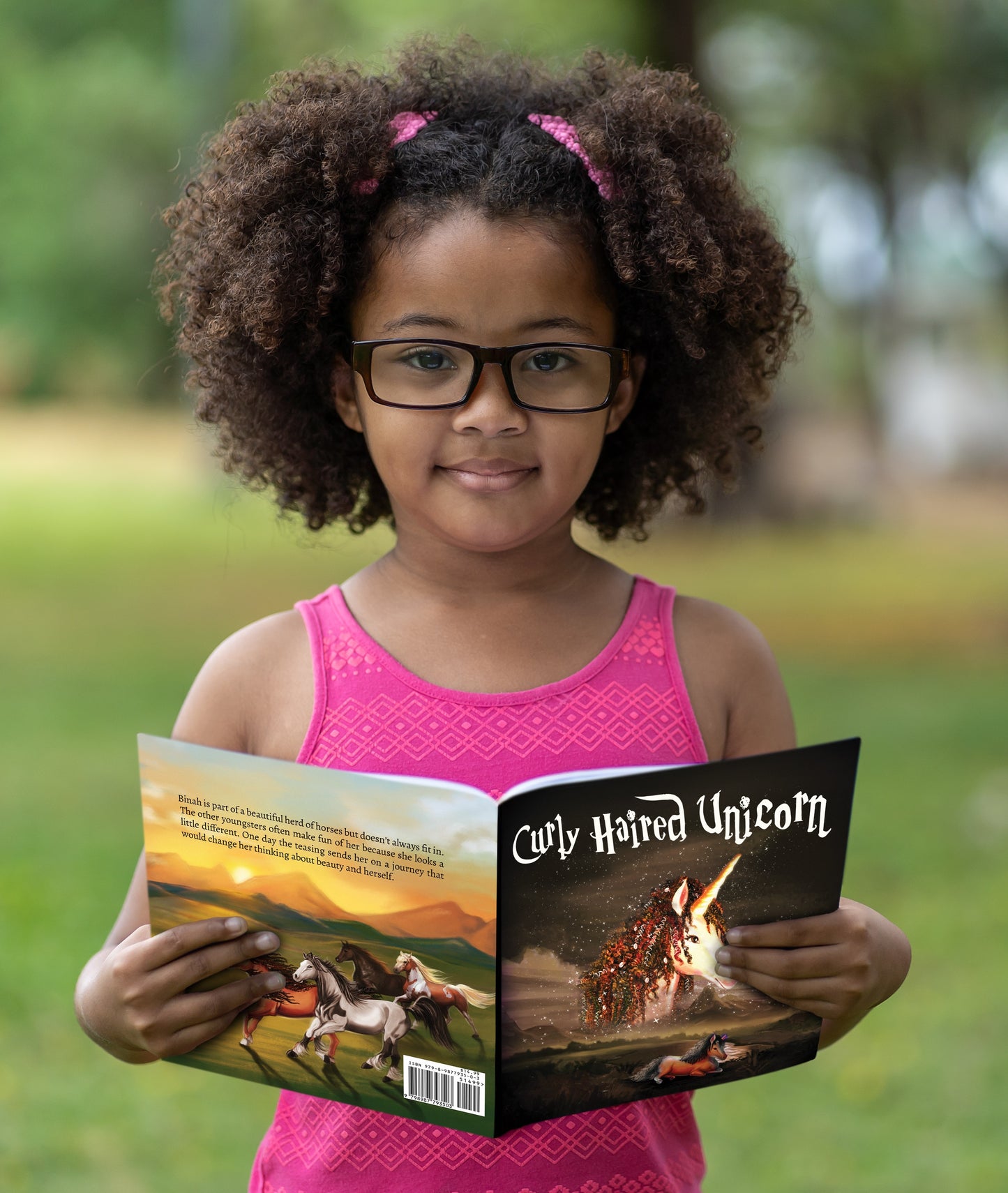 The Curly Haired Unicorn - Hardcover